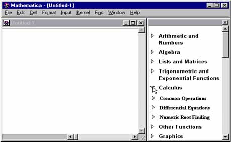12 1. Μαθηµατικά µέσω Mathematica Παρατηρούµε ότι το αρχείο MyWork περιέχει την εντολή FactorInteger, την οποία πληκτρολογήσαµε πριν αποθηκεύσουµε το αρχείο στο δίσκο.