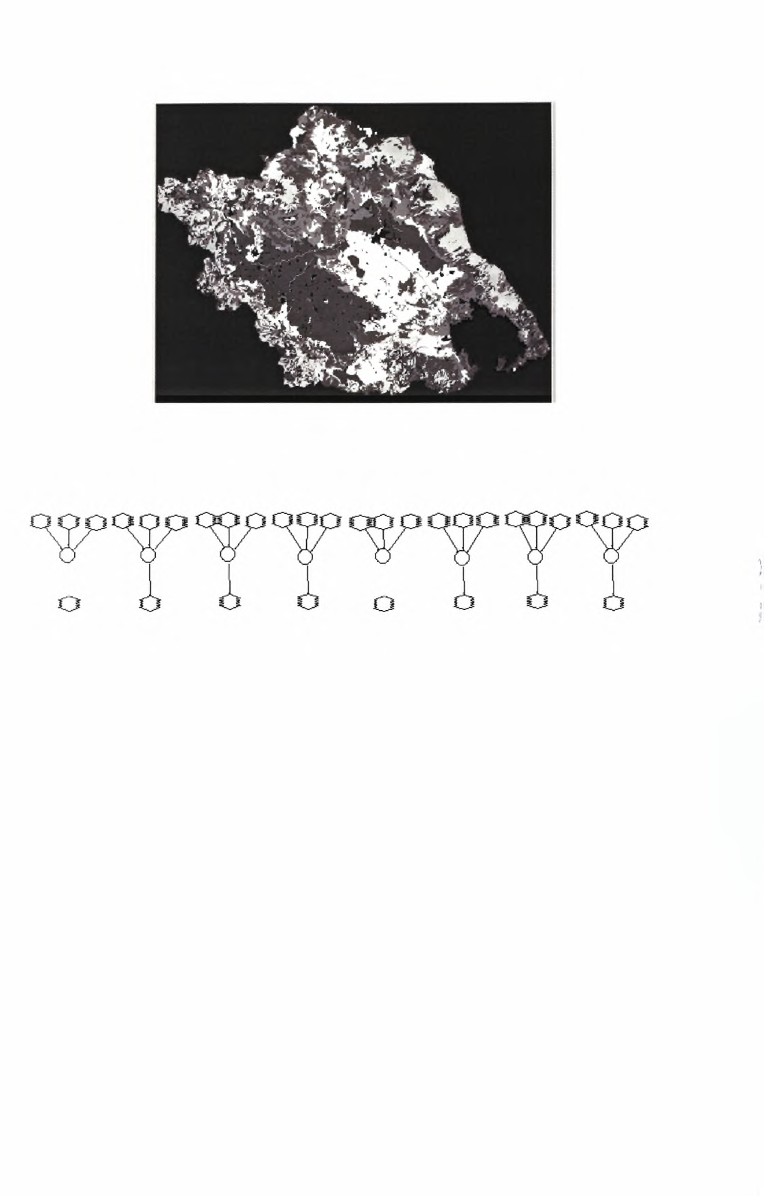 Εικόνα 3.12: Δυνητική εξατμισοδιαπνοή υδατικού διαμερίσματος Θεσσαλίας με τη μέθοδο Blaney- Criddle. Εικόνα 3.13.