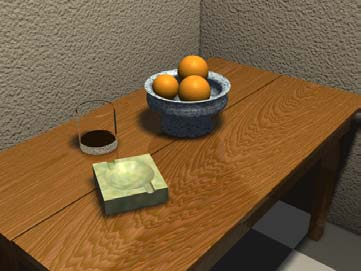 Συναρτησιακή Υφή Συναρτησιακή υφή (procedral mapping): χρησιµοποιεί συνάρτηση αντιστοίχισης σηµείων του χώρου E 3 ή R 3 σε µοναδική τιµή: I = ftex( P ) Η f tex ορίζεται σε ολόκληρο τον 3 χώροπουµας