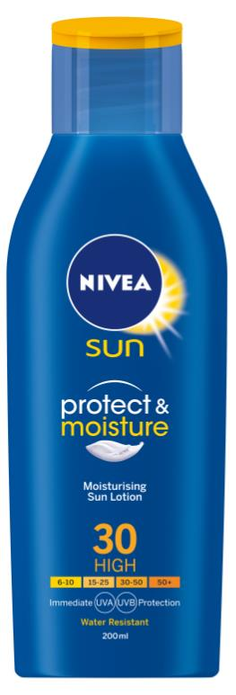 NIVEA Sun Protect & Moisture: Βελτιωμένη σύνθεση που υπόσχεται 24ωρη ενυδάτωση κάτω από τον ήλιο!