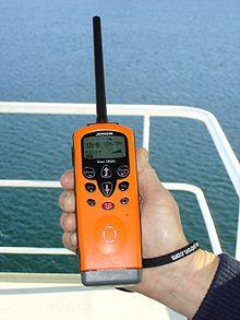 Παράδειγμα VHF maritime mobile band 156 162.025 MHz Κανάλι 16 (156.