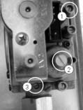 demontujte zmiešavač (obr. 23/S) a vymeňte ho za zmiešavač určený pre požadovaný druh paliva zmiešavač pre zemný plyn...červený krúžok zmiešavač pre propán.
