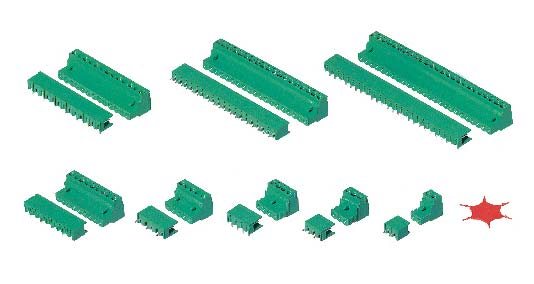 COF-COM COF-COM Dimensional Class: MEDIUM Standard Color: GREEN Mated Connectors Height: see page 195 Cage Clamp Opening Size:.098 x.094 in (2.5 x 2.4 mm) Wire Diameter: max. 2.4 mm (4.