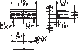 32 10 COM109A3 67.50 2.657 75 0.36 11 COM119A3 75.00 2.953 50 0.26 12 COM129A3 82.50 3.248 50 0.29 COM 9A2 90, Side Stackable Male 10 mm /.394 Pitch Weight per pole: 0.06 g 02 COM029A2 10.00 0.