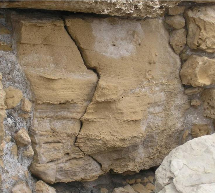 Τα αποτελέσματα της οπτικής παρατήρησης έδειξαν μηχανισμούς φθοράς από τέσσερεις ομάδες φθορών από τις έξι που υπάρχουν στο εικονογραφημένο γλωσσάρι της ICOMOS-ISCS (2008).