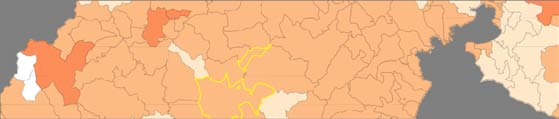 Εικόνα 6. Χάρτης σεισμικής διακινδύνευσης των ΟΤΑ της Δυτικής Μακεδονίας. 4.1.