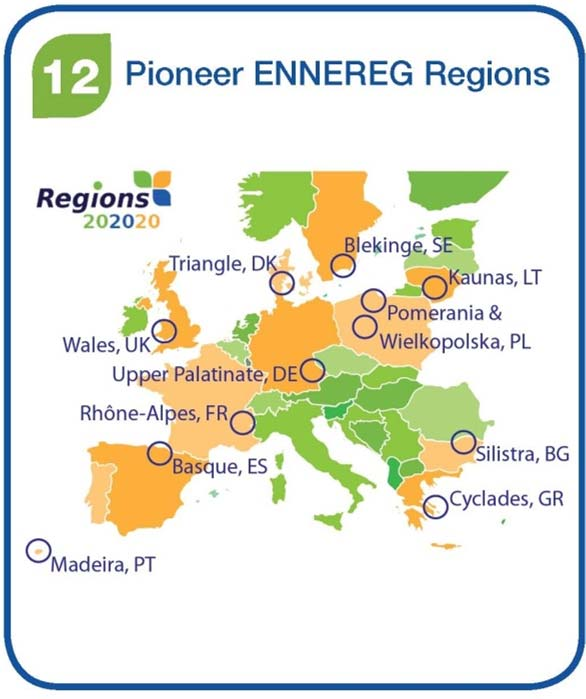 Eισαγωγή στο έργο ENNEREG ENNEREG είναι ένα Ευρωπαϊκό Έργο που υποστηρίζεται από το πρόγραμμα Ευφυής Ενέργεια για την Ευρώπη.