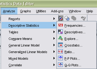 ΠΟΙΟΣΙΚΗ ΜΔΣΑΒΛΗΣΗ Analyze Descriptive Statistics Frequencies Δηζαγσγή πεξηζζόηεξσλ κεηαβιεηώλ Γηα ηηο