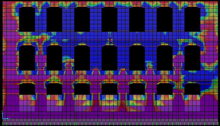 Top face ΔΥΤΙΚΗ ΟΨΗ (yz, x=0,00)