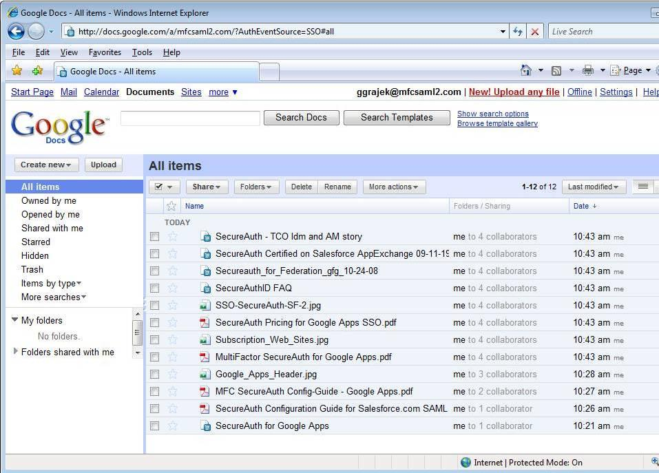 html/ Google Docs www.google.com/docs/about/ Πηγή: https://www.secureauth.