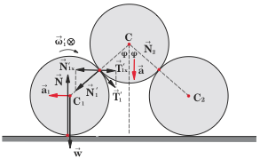 a"#$ %µ$ 5(g - a)%µ$ 4"#$ a(4"# $ + 5%µ $) 5g%µ $ a 5gµ " 9#$% " + 5 (7) Συνδυάζοντας τέλος τις (6) και (7) παίρνουµε: a 5gµ " & 9#$% ( " + 5 ' #$%" µ" ) + a 5gµ"#$%" * 9#$% " + 5 µ " & 5g) 9#$% ( +