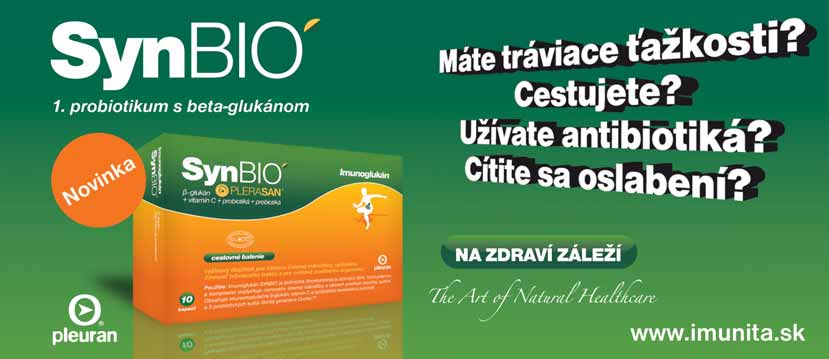 z lekárenskej praxe Imunita a probiotiká Z medicínskeho hľadiska sa 20. storočie považuje za storočie antibiotík (anti-bios = proti živému), zatiaľ čo 21.