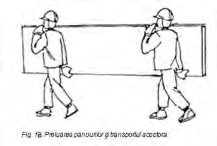 pentru manipularea panourilor, de la cele mai
