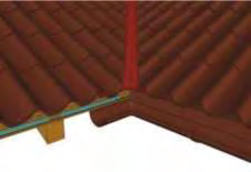 Montarea sipcilor Sipcile cu dimensiunile de 30X 50 mm se monteaza paralel cu streasina, la distante egale functie de pasul panourilor (ex. 350mm).