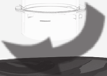 Place the blender on a flat surface and lock the jug into position on the motor housing. When the arrow is aligned with the Locked indicator, the jug is locked in position.