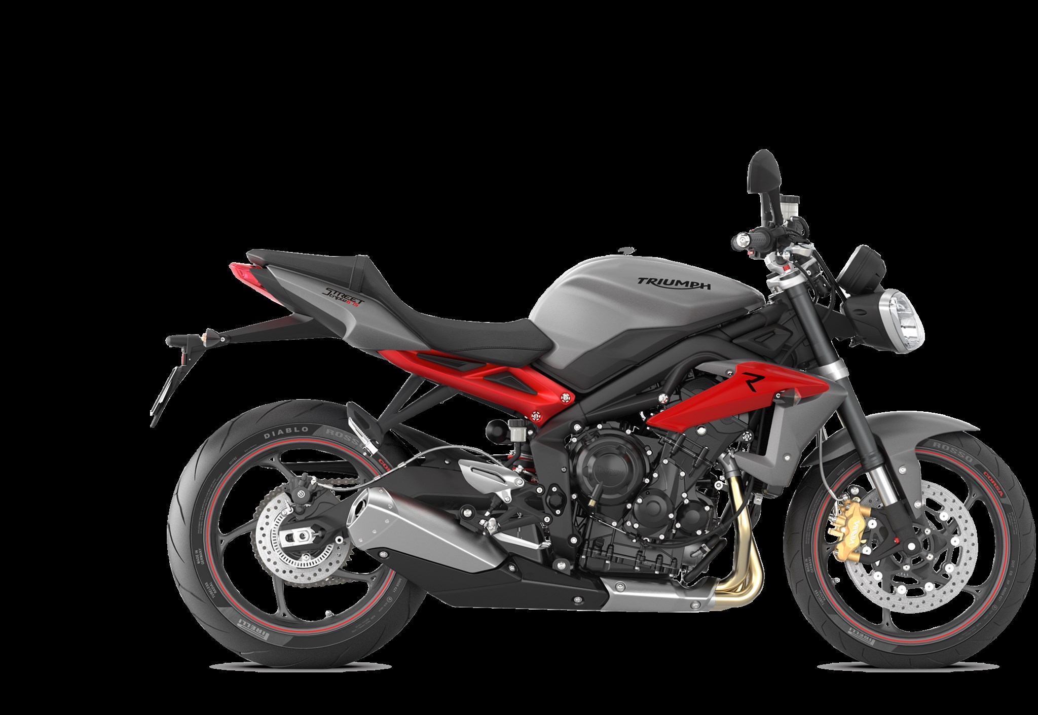 Street Triple R ABS (9.490,00 ) PRODUCT INFORMATION OVERVIEW Έχουμε δημιουργήσει την απόλυτη, θρυλικών επιδόσεων supersport, σε ένα πακέτο με εκπληκτική εμφάνιση streetfighter.