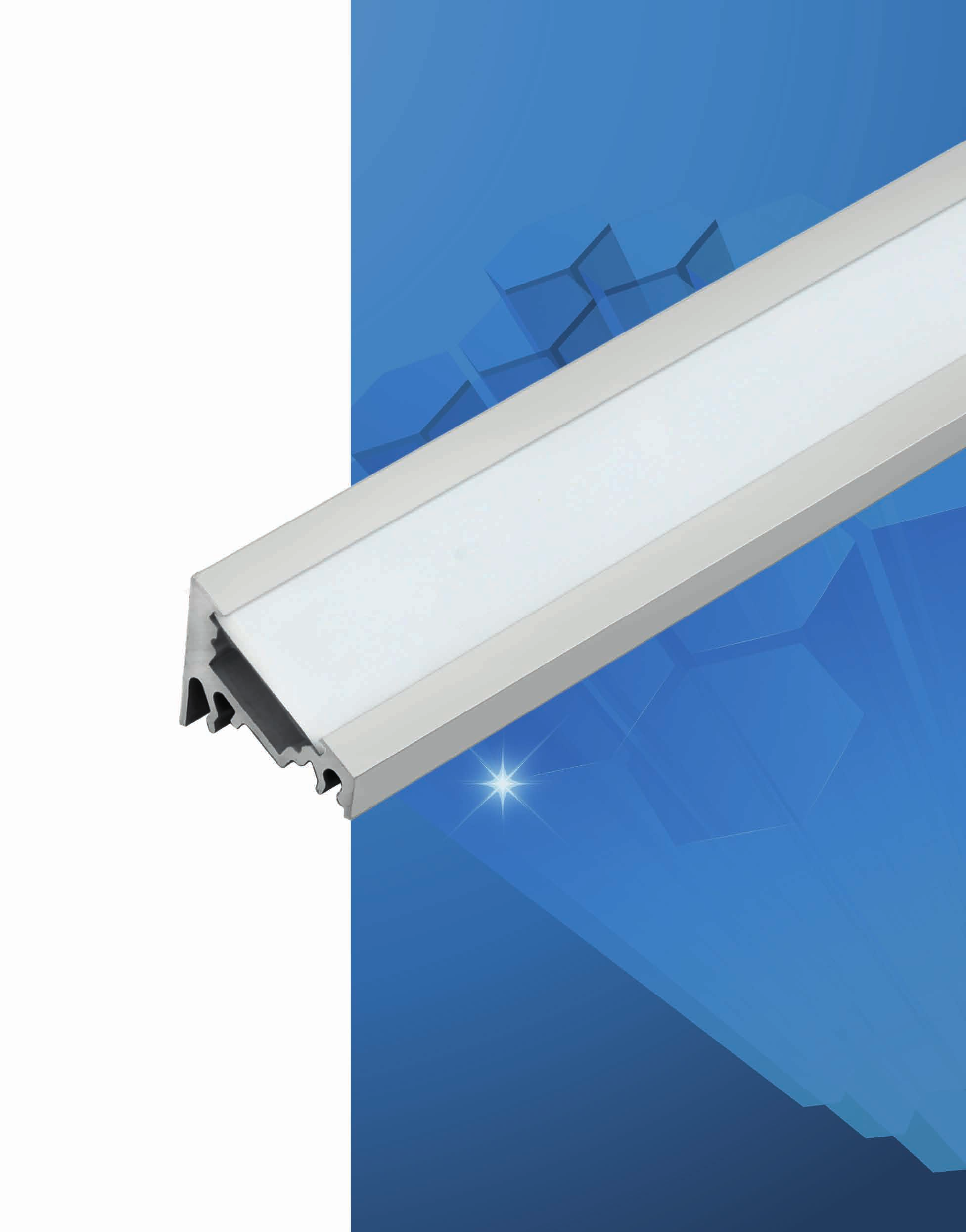 500mm 1000mm 2000mm T Προφίλ LED T Προφίλ LED είναι ένας πολύ καλός τρόπος για να δημιουργήσετε το δικό σας φως.