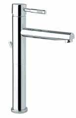 44 CR 5270 Miscelatore lavabo, scarico aut. 1 1/4, tubi rame cm. 40 One hole basin mixer, 1 1/4 automatic pop up waste, copper tubes cm. 40 Mitigeur lavabo, vidage automatique 1 1/4, tubes cuivre cm.