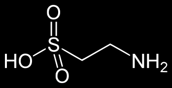 taurín organická sulfónová kyselina v živočíšnych tkanivách nie je to aminokyselina hlavná zložka žlče výskyt aj v čreve hlavné úlohy