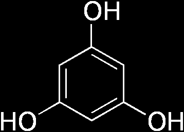fluoroglucinol Rezorcinol (benzén-1,3-diol) v kožnej