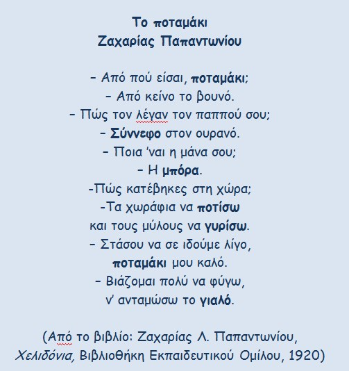 2η Φάση: Από που 'σαι ποταμάκι; Χρονική Διάρκεια: 30 λεπτά της ώρας Χώρος Διεξαγωγής: Σχολική αίθουσα Σκοπός της παρούσας φάσης είναι να αναγνωρίσουν τα παιδιά τις καταστάσεις του νερού μέσα από το