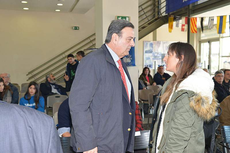 Ο Πρόεδρος της Διεθνούς Ολυμπιακής Ακαδημίας Ισίδωρος