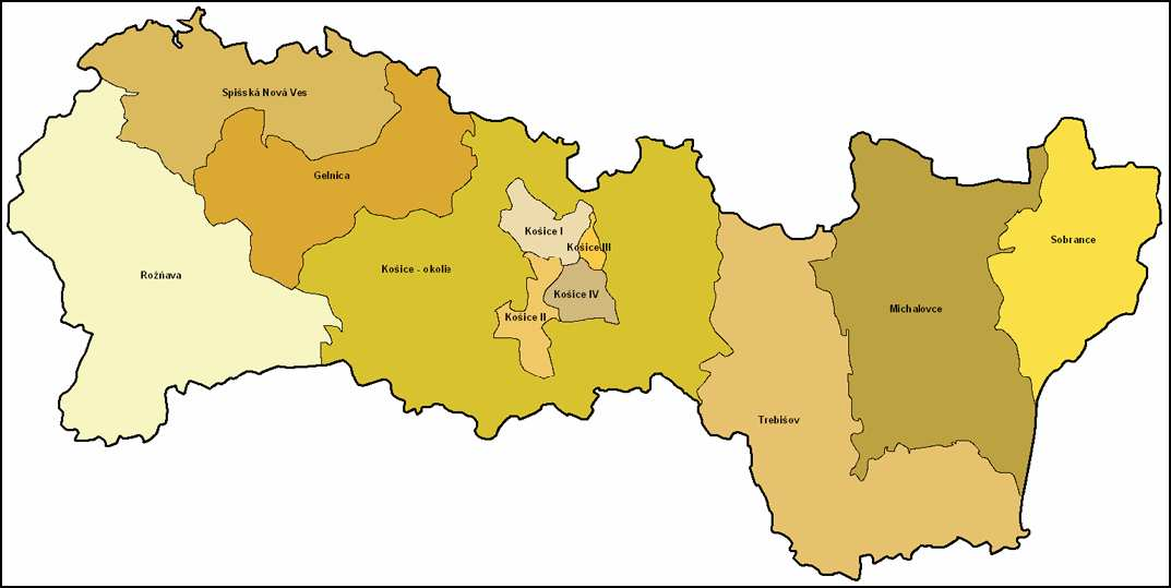 1 Analýza územia Krajské mesto Košice je druhým najvýznamnejším centrom SR, tvorí protiváhu Bratislavy a je prirodzeným centrom celej východnej časti Slovenska.