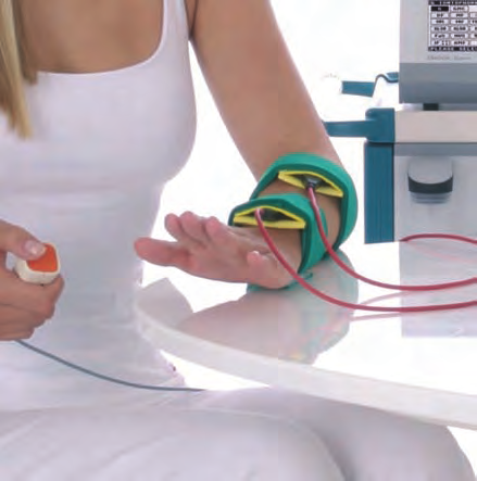 curenţi de stimulare, funcţie de modul de generare a lor şi de metodele specifice de tratare a ţesuturilor:» Curentul de medie-frecvenţă:acesta este un curent alternativ rezultat prin
