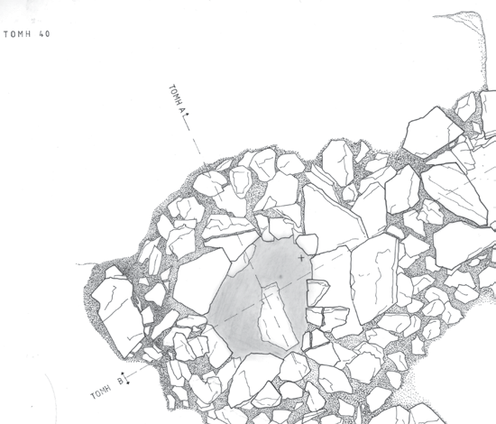 Κάστρο ερινού 14 settlement of the Late Mycenaean period (LHIII, 1400/1380-1100 BC).