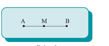 Μέσο ενός ευθύγραμμου τμήματος ΑΒ ονομάζεται ένα εσωτερικό του