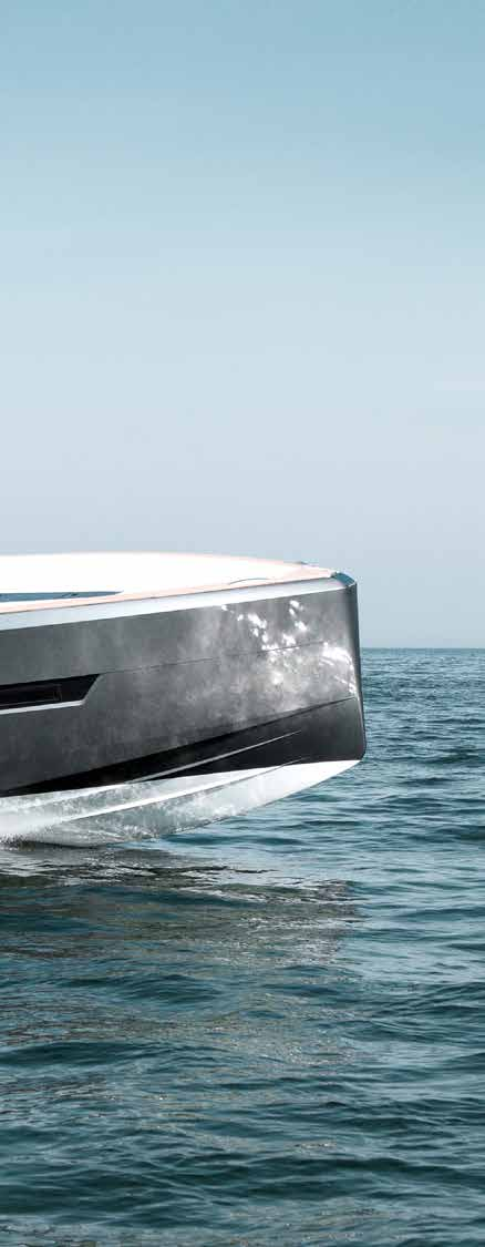Fjord 48 ΑΠΟ ΤΟΝ ΓΙΑΝΝΗ ΜΠΑΛΟΔΗΜΟ Τα σκάφη τύπου open άρχισαν να εξελίσσονται από μικρά μήκη και πλάτη, έχοντας σαν ιδιαίτερο χαρακτηριστικό την αθλητική εμφάνιση και την ταχύτητα.
