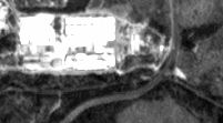 Εικ. 1. Η Πανεπιστηµιούπολη, όπως απεικονίστηκε από τον ινδικό δορυφόρο IRS Στην εικ.1 απεικονίζεται η πανεπιστηµιούπολη, όπως αυτή αποτυπώθηκε από το δέκτη του δορυφόρου IRS.