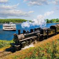 Cruise on Tuesday, June 27, 2017 and the Essex Valley Steam Train and