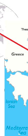 περιοχή της ανατολικής Μεσογείου και καταλαμβάνει