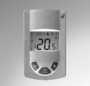 Elementele sistemului Încălzirea prin pardoseală Imagini Descriere Elemente de control temperatură cu comanda prin RF Termostat TempCo Comfort RF Regulator electronic PI Senzor pentru temperatura