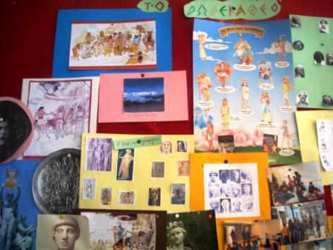 4. Οι θεοί του Ολύμπου και οι μυθολογικοί ήρωες Ονοματεπώνυμα εκπαιδευτικών: Ζώης Απόστολος, Χαρούλα Μπελίδου, Κώστας Πασχαλόπουλος Τάξη: Γ2 να γνωρίσουν την ελληνική μυθολογία και να χαρούν την