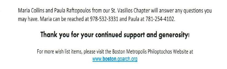 VASILIOS GOES SKIING WEEKDAY SERVICES Vespers of the Feast of the Three Hierachs Sunday, January 29 6:00 p.m.