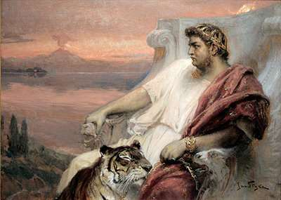 Γιατί άκουσαν μια απαίσια βοή, θανάσιμη βοή την σκάλα ν ανεβαίνει, βήματα σιδερένια που τραντάζουν τα σκαλιά.