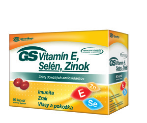 GS Lecitín 1200 GS Vitamín E, Selén, Zinok LECITÍN Lecitín je telu vlastná látka a je dôležitou súčasťou každej bunky ľudského tela.