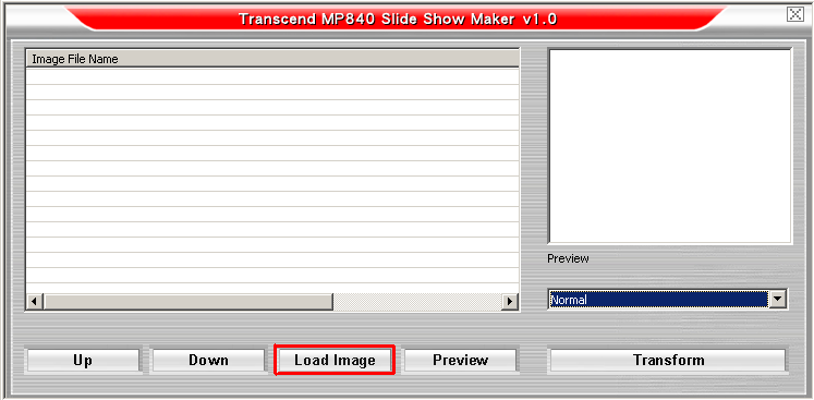 Slideshow Maker Αν θέλετε να χρησιμοποιήσετε το χαρακτηριστικό Slideshow του MP840, θα πρέπει πρώτα να μετατρέψετε τα αρχεία φωτογραφιών σας σε μορφή.