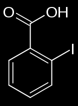 Σχηματίζεται ομοιοπολικό σύμπλοκο Ιωδοβενζοϊκό οξύ: δεν παρατηρήθηκε σημαντική αναστολή παρόλο που περιέχει αντιδρόν ιώδιο.