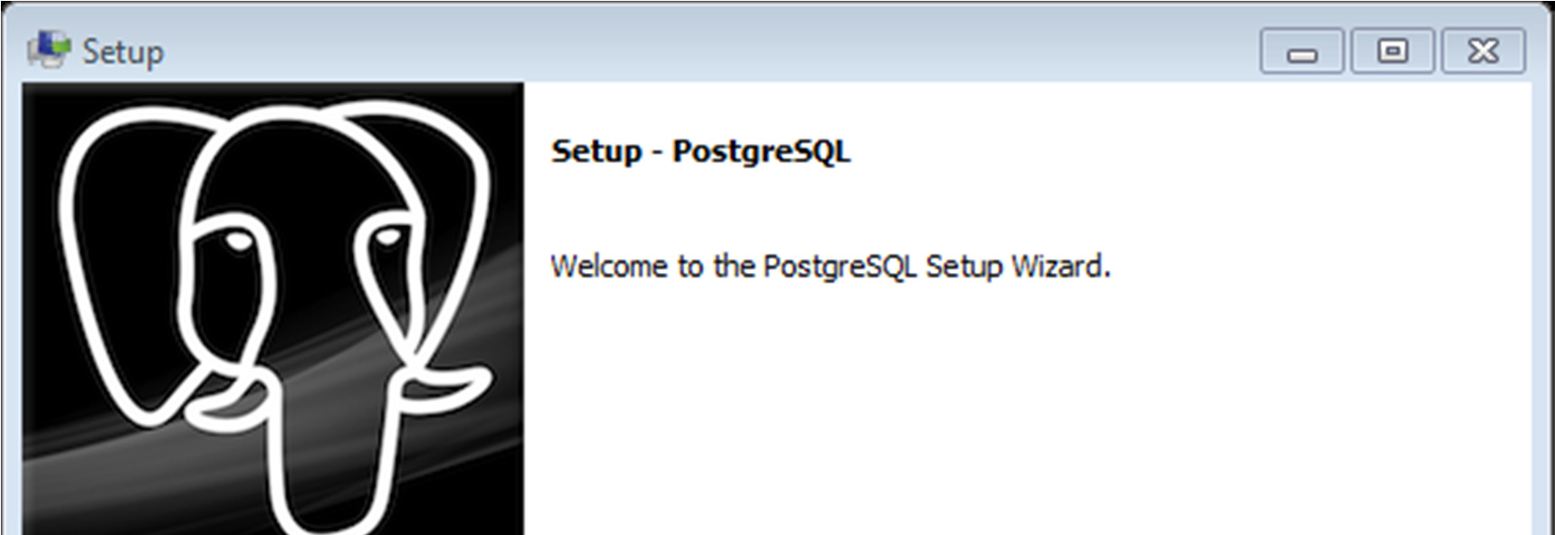 Εγκατάσταση Η εγκατάσταση χωρίζεται σε δύο μέρη: 1. Εγκατάσταση του PostgreSQL 9.3.5.1 2.