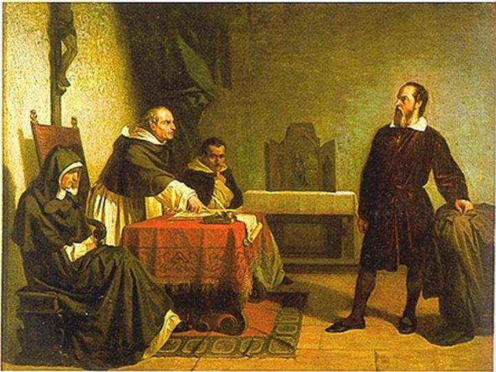 exemplárne zasiahnuť, a naopak, žiadal vydať Galilea a hrozil aj jeho násilným predvedením v okovách. Na konci januára 1633 preto aj Galileovi patróni uznali nevyhnutné, a vypravili ho na cestu.