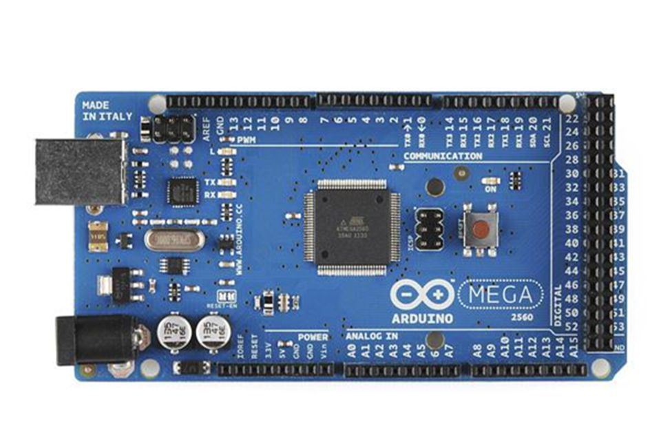Arduino MEGA 2560 Το MEGA 2560 έχει σχεδιαστεί για πιο σύνθετα έργα.