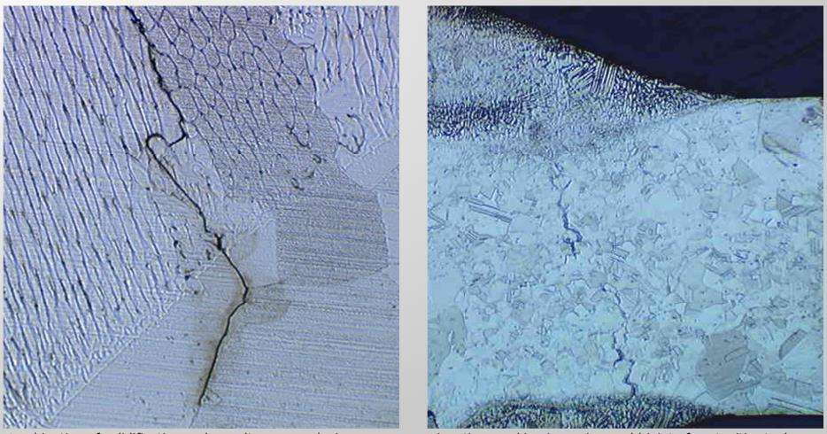 cracking και liquation cracking