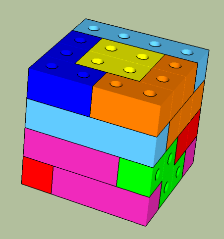 Ο κύβος για την παράδοση των tetracube