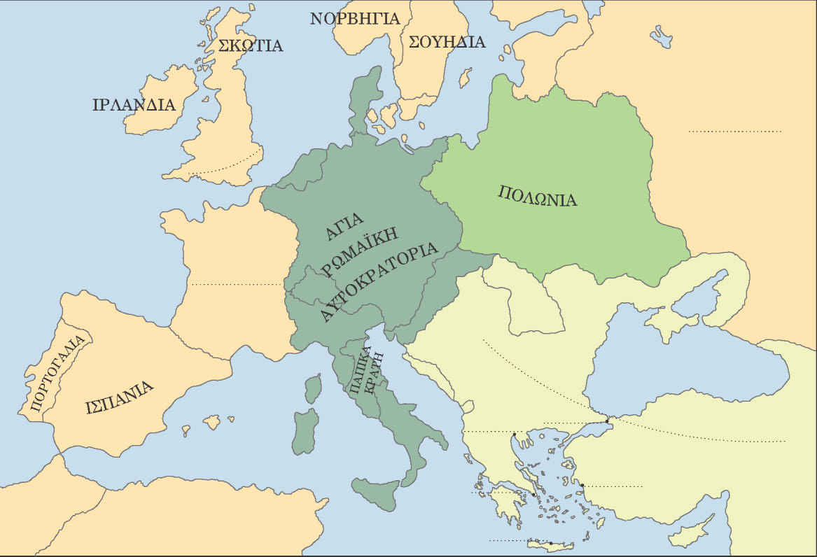 (Χάνδακας). Κατόπιν σημειώστε και τις εξής χώρες: Αγγλία, Γαλλία, Ρωσία, Οθωμανική Αυτοκρατορία.
