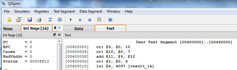 QtSpim 9.1.