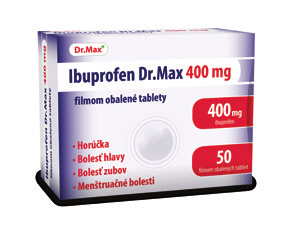 horúčky. Obsahuje ibuprofen. **Akcia platí pri nákupe Ibuprofen Dr.
