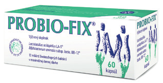 Špeciálna kombinácia 6 vitamínov B a 3 kmeňov živých črevných baktérií.
